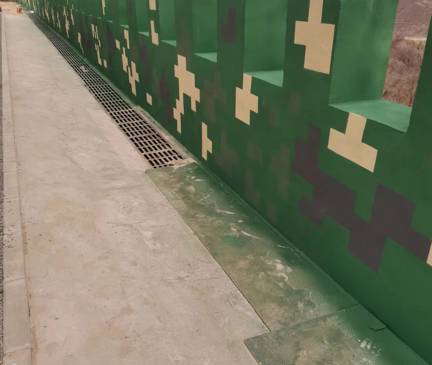 丽江围墙迷彩喷涂,数迷彩漆